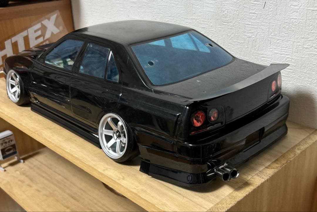 売り切り ラジコンボディ ヨコモ ER34 スカイライン BN風