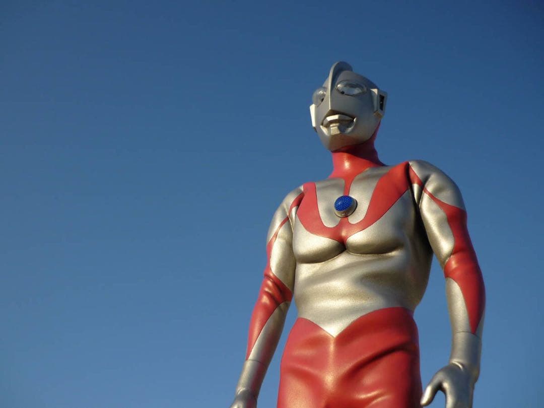 ウルトラマン　メガソフビ改造　全長45㎝　海洋堂