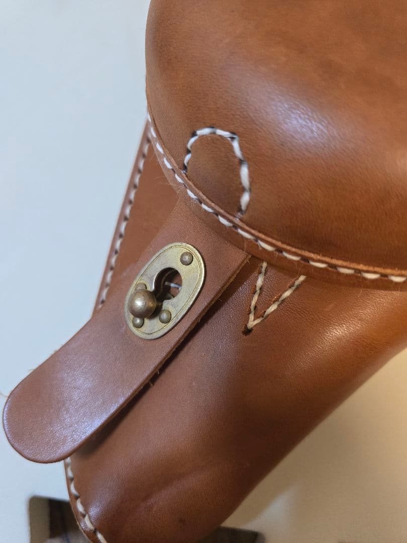 マルシン　南部十四年式拳銃　木製グリップ　HW　　ホルスター　ランヤード　セット