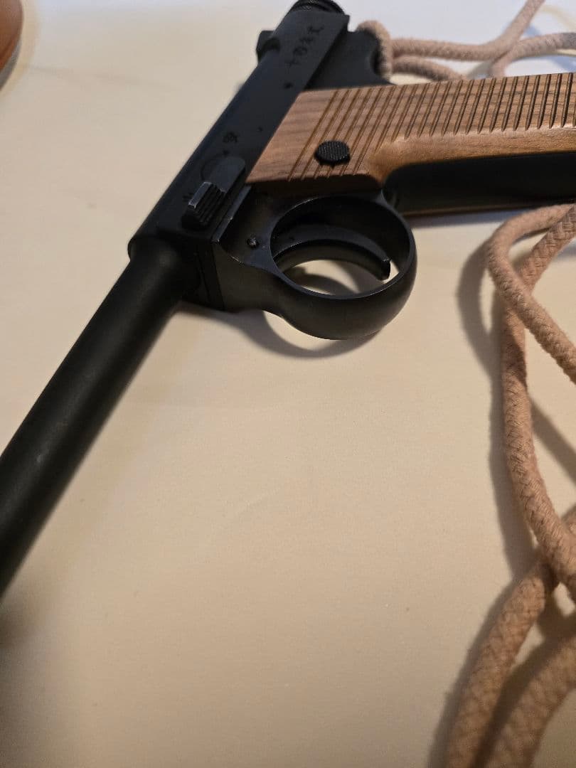 マルシン　南部十四年式拳銃　木製グリップ　HW　　ホルスター　ランヤード　セット