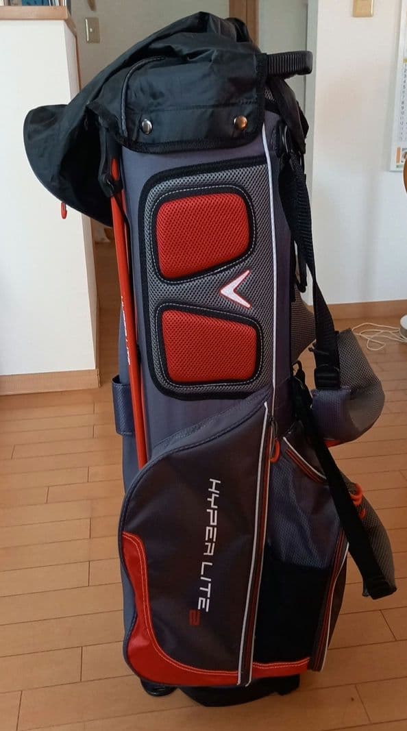 Callaway Hyperlite ゴルフバッグ 超軽量 スタンド付き 美品