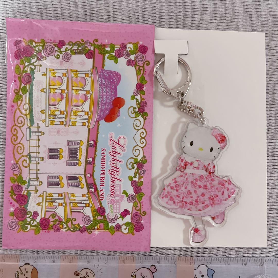 ピューロランド限定♡キティハ ノベルティ アクリルキーホルダー フルコンプセット