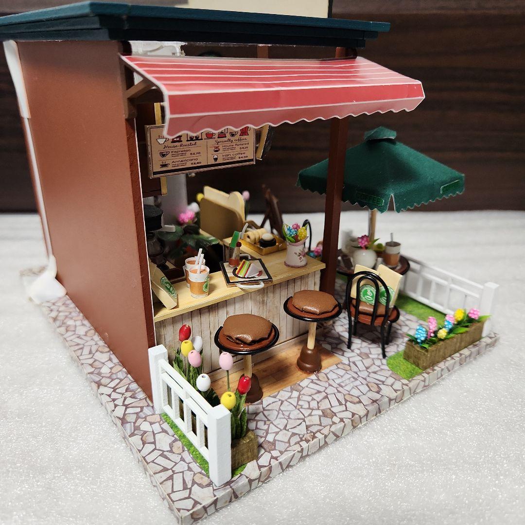 ミニチュアドールハウス【完成品】コーヒーショップ