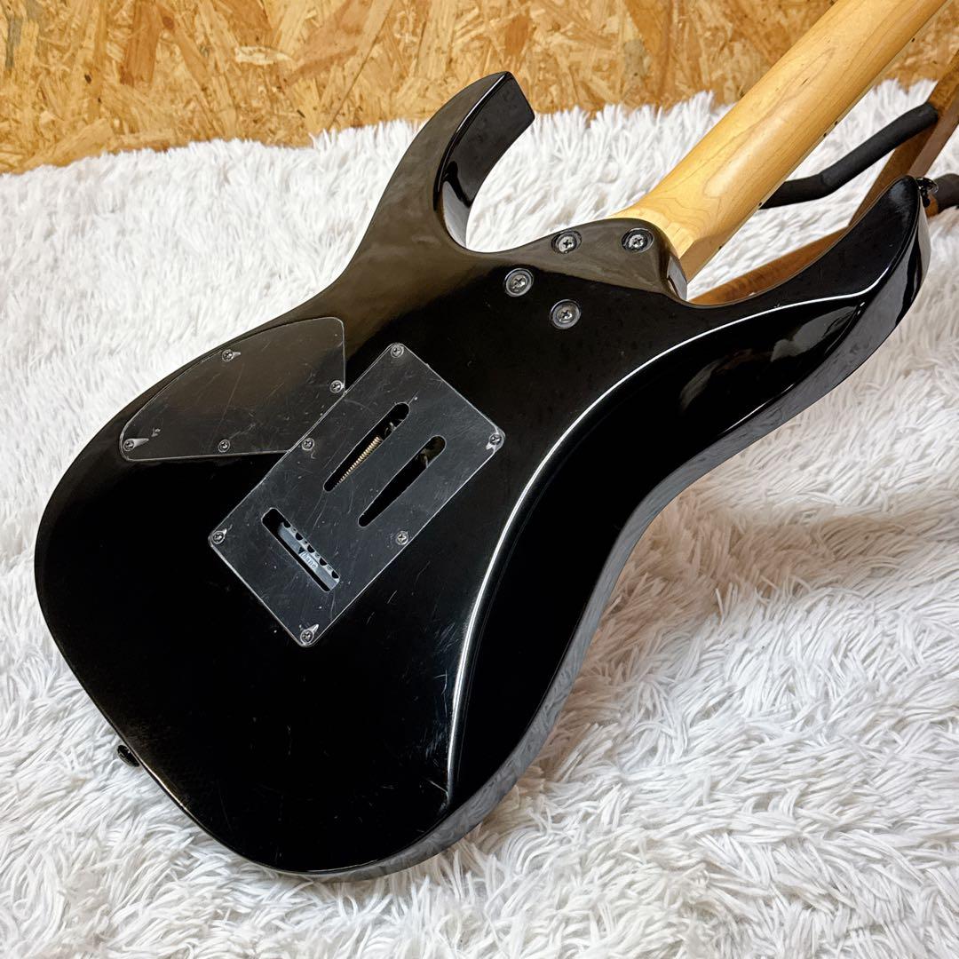 IBANEZ RG series エレキギター ブラック シンクロブリッジ