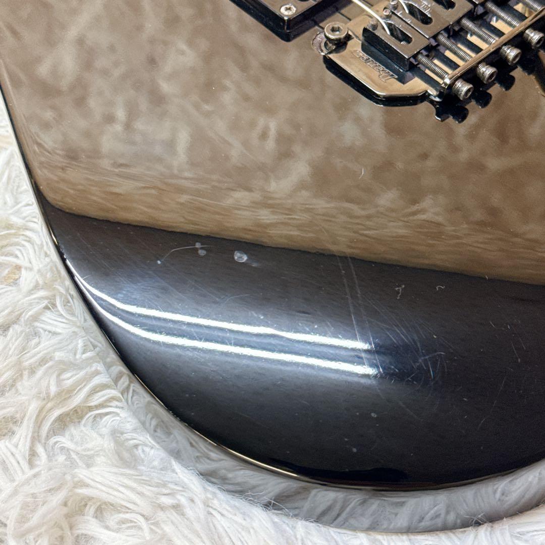 IBANEZ RG series エレキギター ブラック シンクロブリッジ