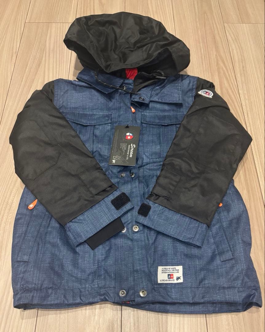 キッズスノーボードウェア　上下セット