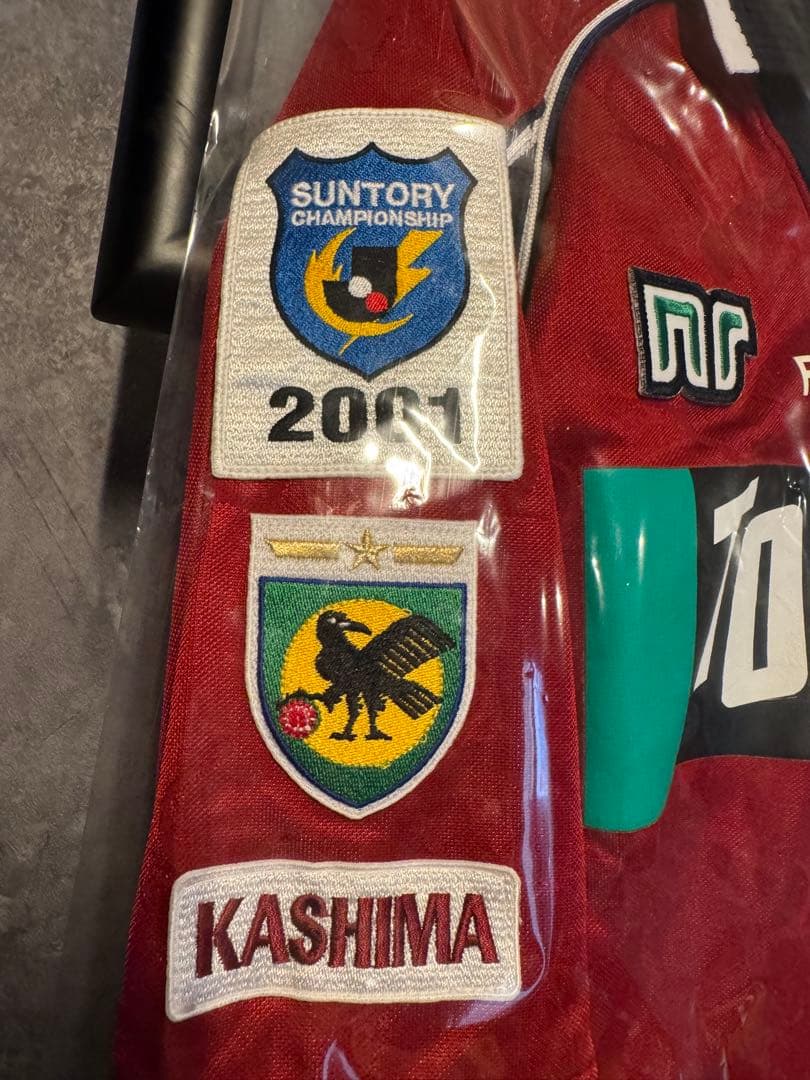 鹿島アントラーズユニフォーム 小笠原満男チャンピオンシップ選手支給品
