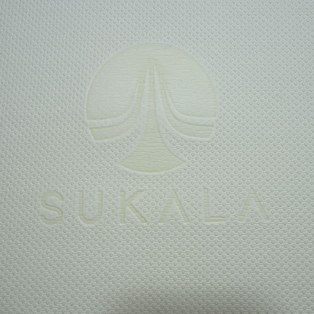 SUKARA リバーシブルヨガマット6mm レモンライム　ケース付き