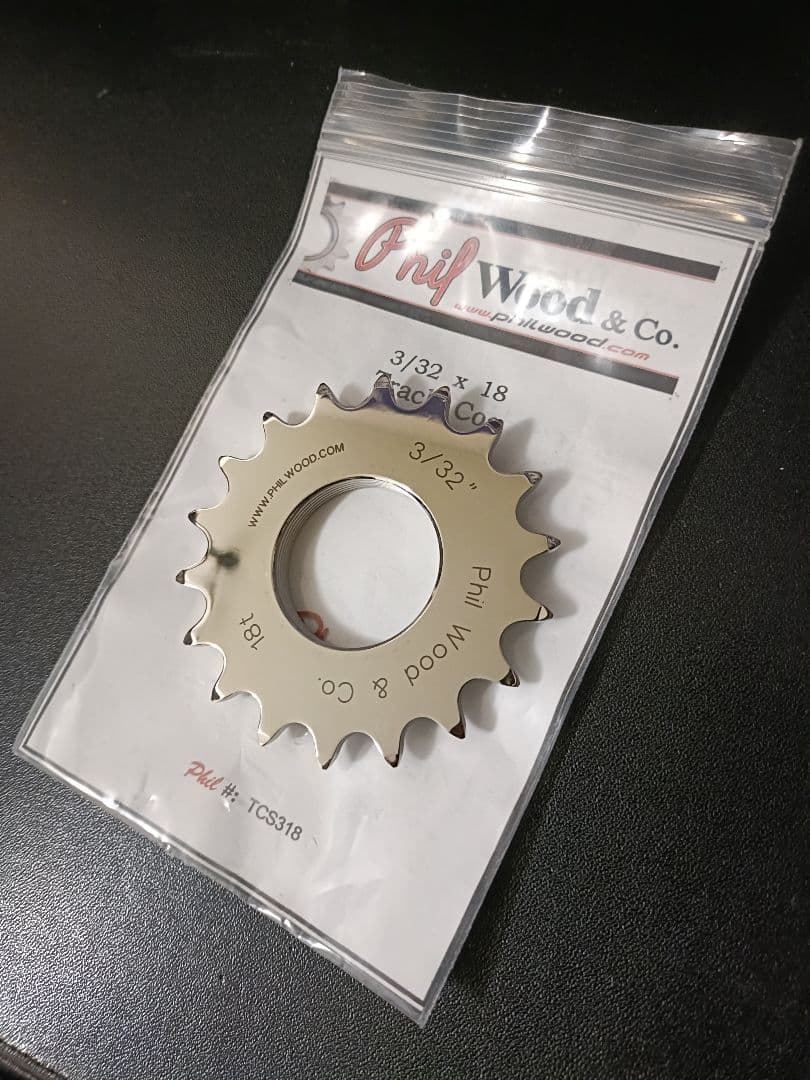 Phil Wood 18T 3/32\"　フィルウッド　コグ