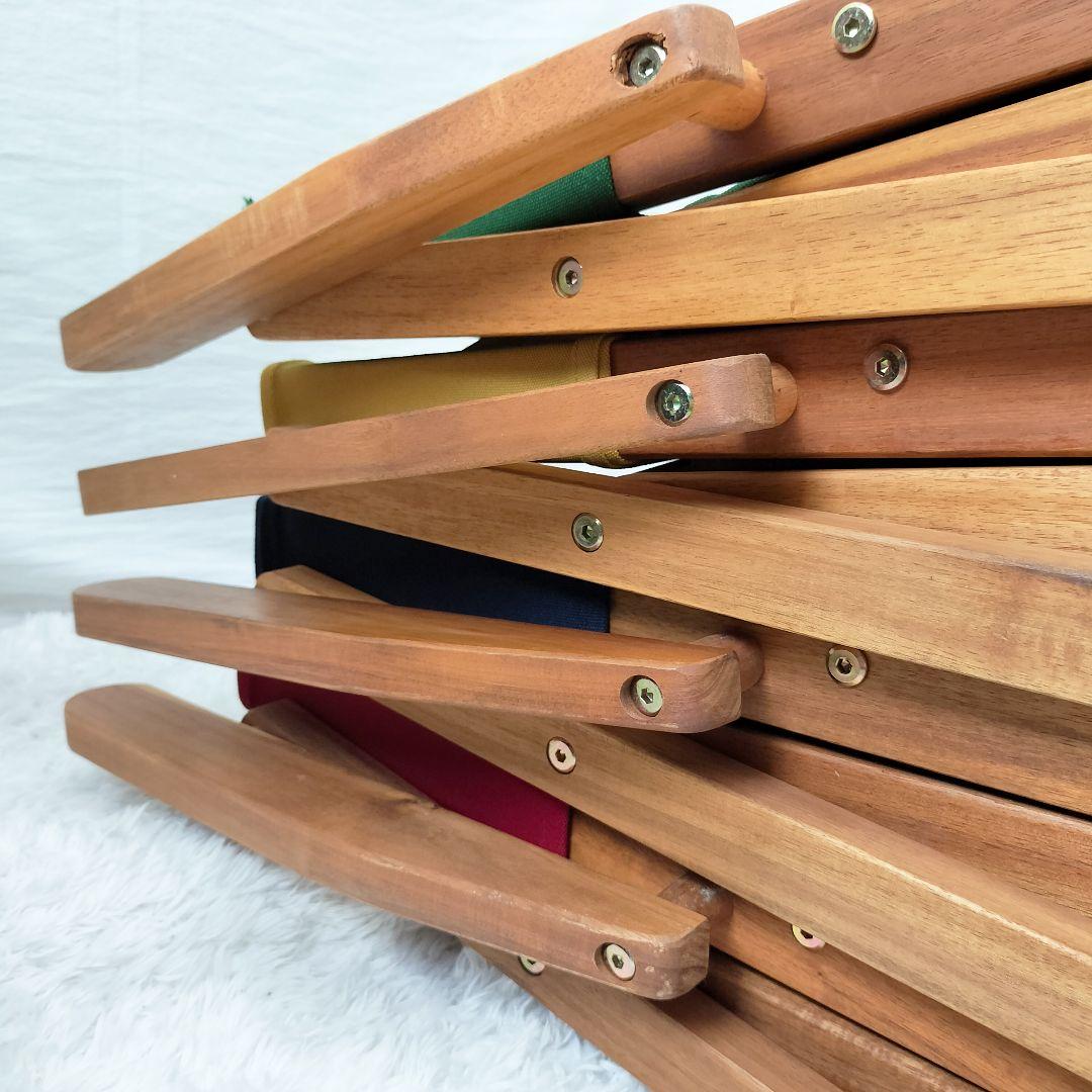 ニトリ 折りたたみ ローチェア アウトドアチェア 4脚 セット まとめ売り