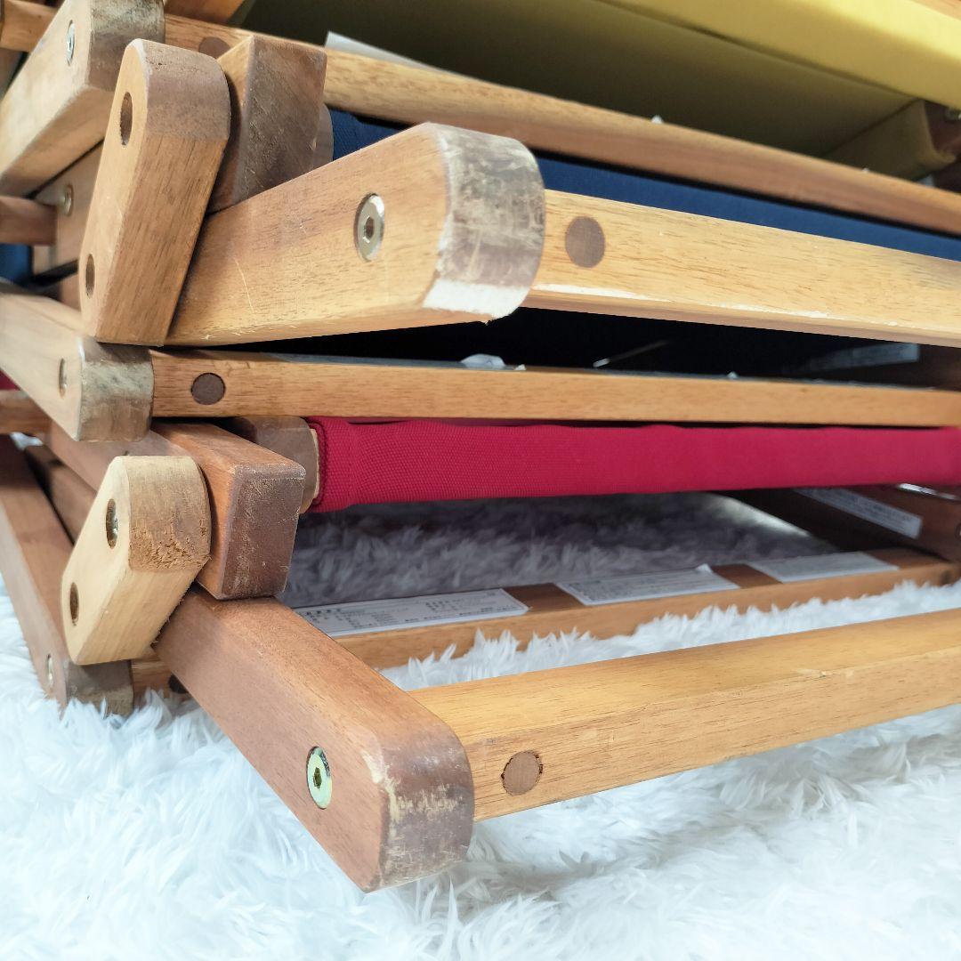 ニトリ 折りたたみ ローチェア アウトドアチェア 4脚 セット まとめ売り