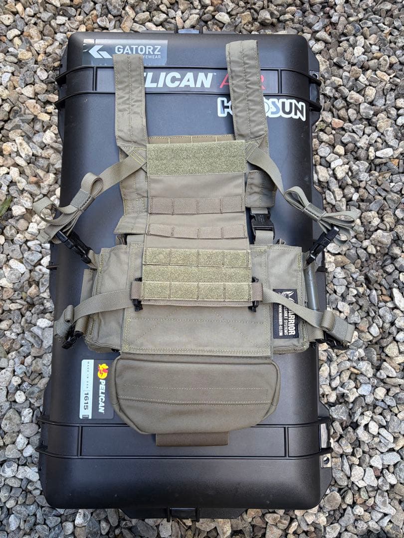 【実物】　ウォーリアーアサルトシステムズ　チェストリグ　ポーチ類フルセット