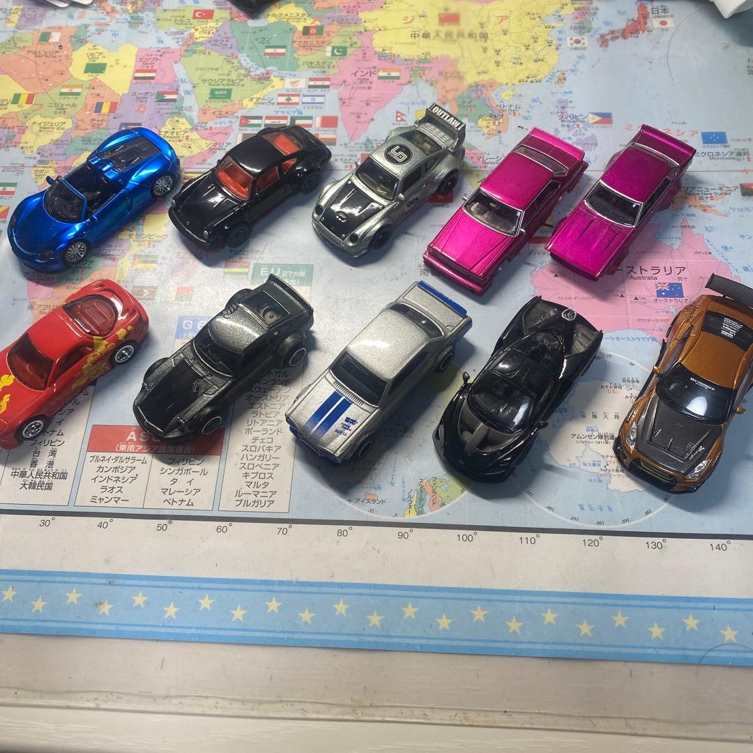 ミニカー 10台セット MINIGT ホットウィール　グラチャン