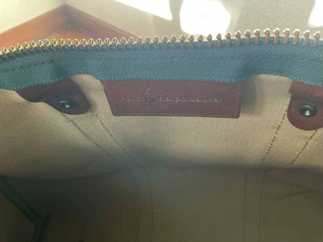 Polo Ralph Lauren ボストンバッグ ダークグリーン