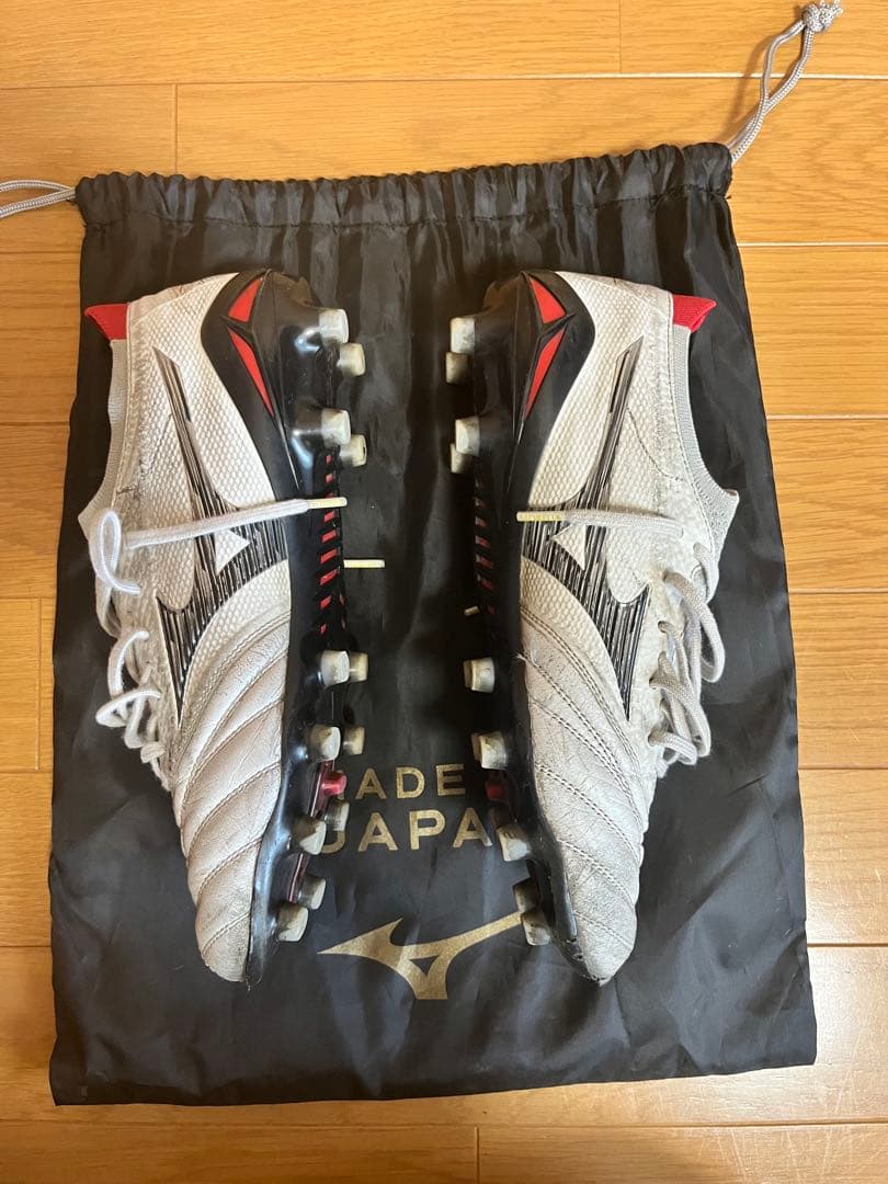 Mizuno MORELIA NEO ホワイト/レッド 日本製