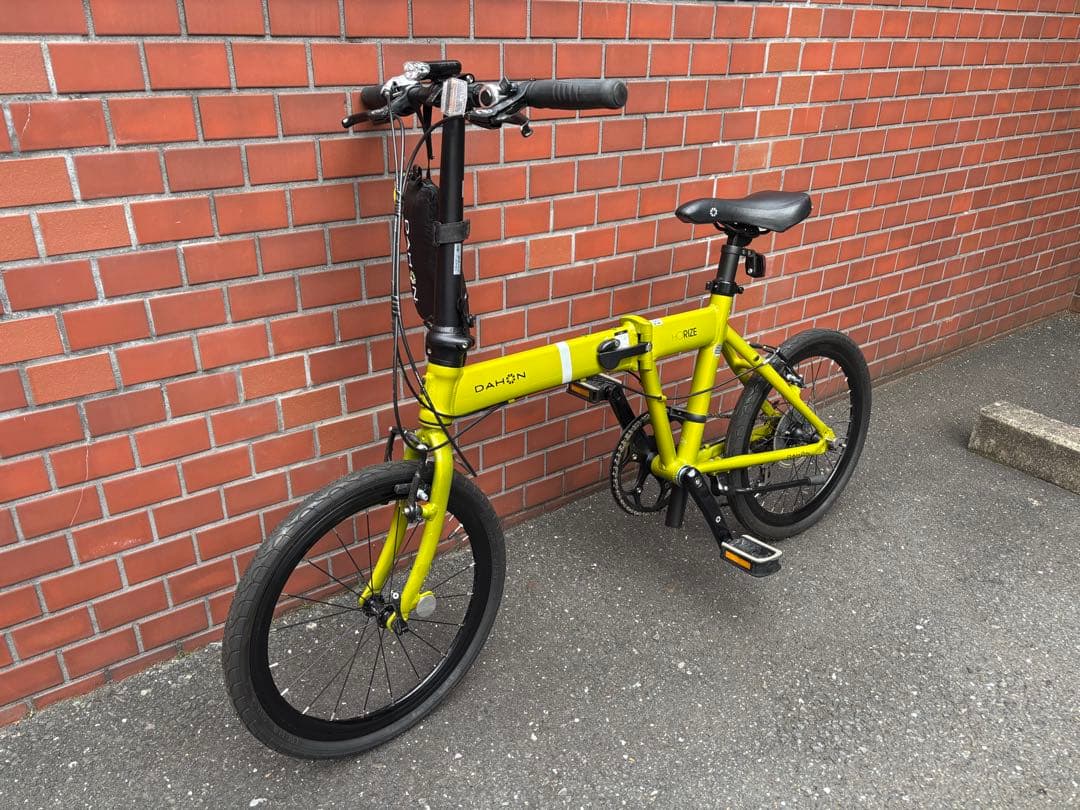 DAHON HORIZE 折りたたみ自転車 ライムグリーン