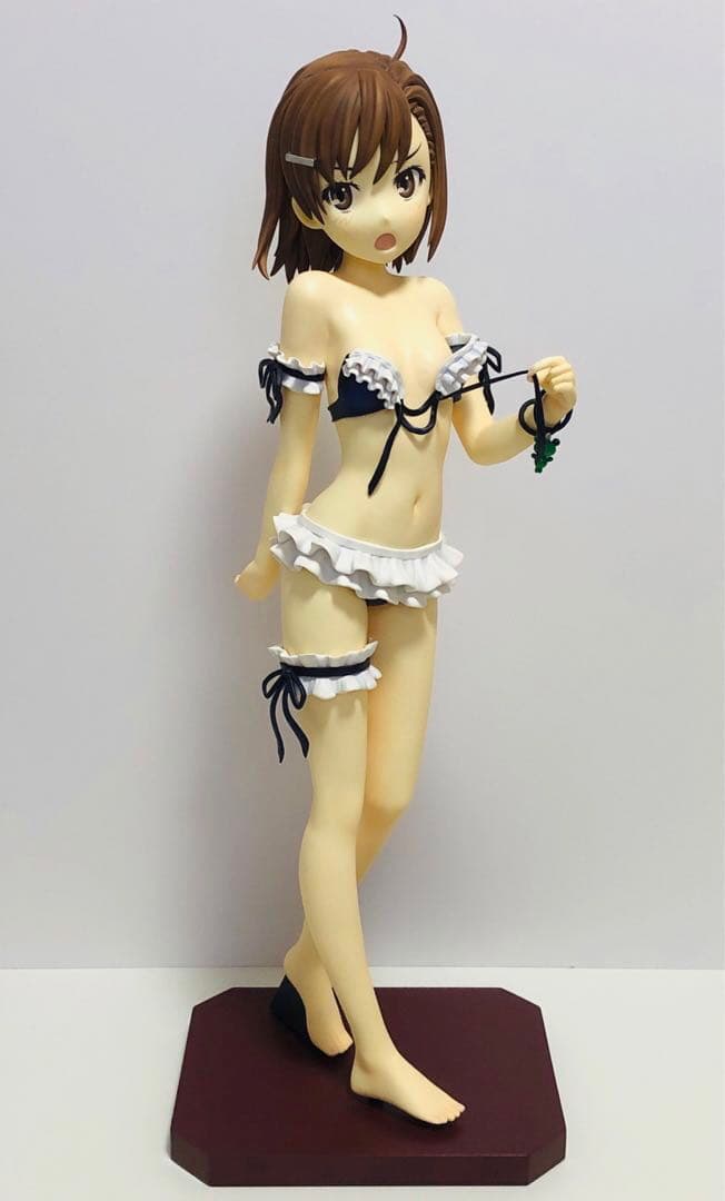 とある科学の超電磁砲S 御坂美琴 水着フィギュア 約65センチ やわらかバスト