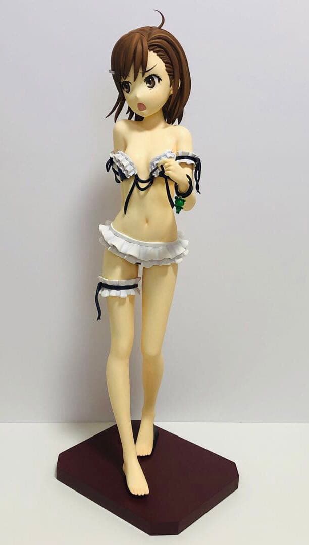 とある科学の超電磁砲S 御坂美琴 水着フィギュア 約65センチ やわらかバスト