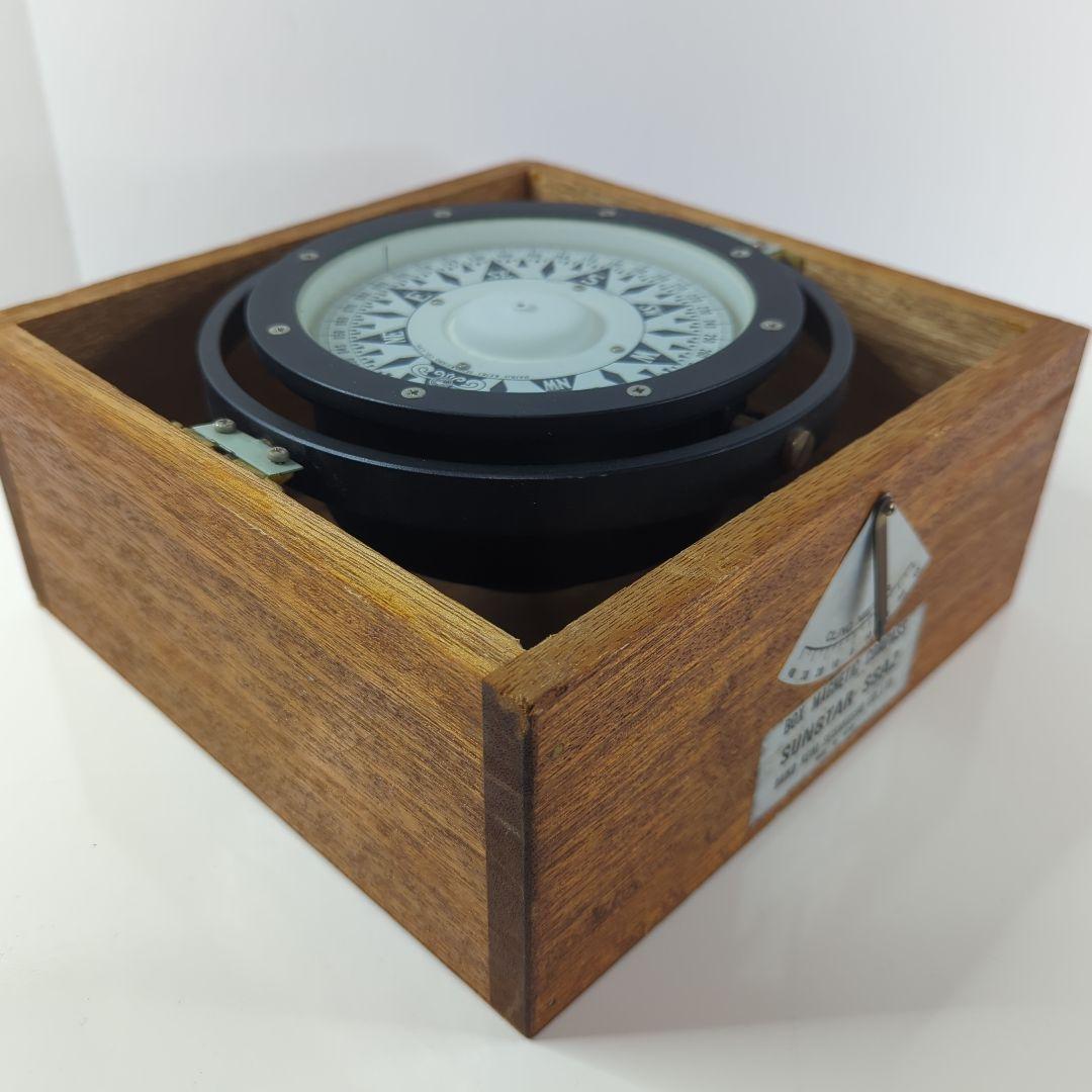 【 美品 】 大航計器製作所／羅針盤／磁気コンパス／サンスター／Sun Star