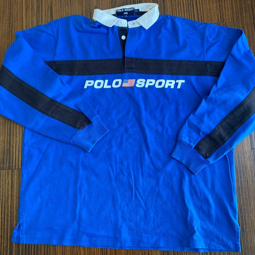 【レア！】POLO SPORT 長袖ポロシャツ XLサイズ