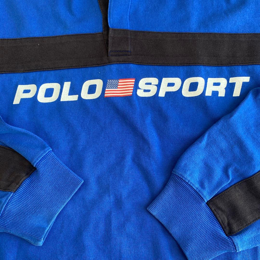 【レア！】POLO SPORT 長袖ポロシャツ XLサイズ