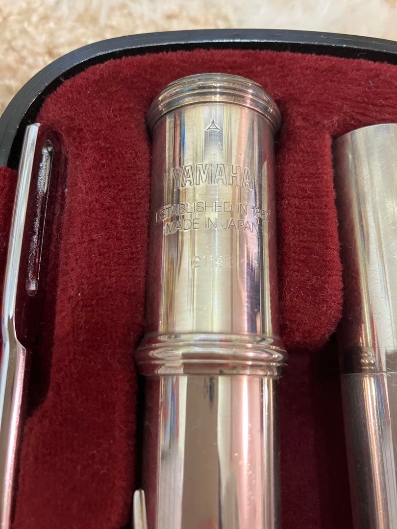 【しま】YAMAHA フルート 211SⅡ 銀メッキ 音出し確認済み 中古