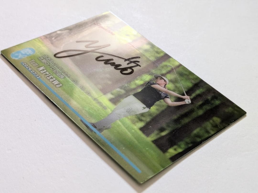 EPOCH 成澤祐美 サインカード 直筆