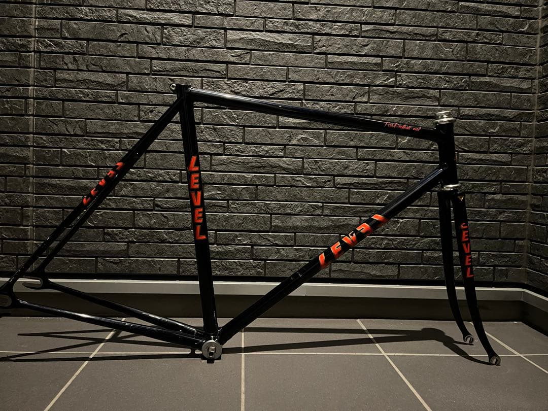 鳥さん　LEVEL njs フレームセット BB付き