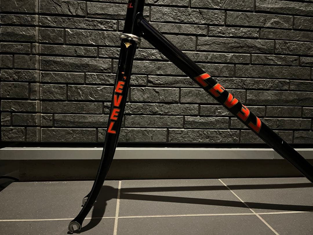 鳥さん　LEVEL njs フレームセット BB付き