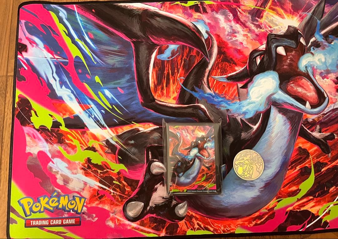 メガリザードンX プレイマット & スリーブ未開封＆ UPC 2025④