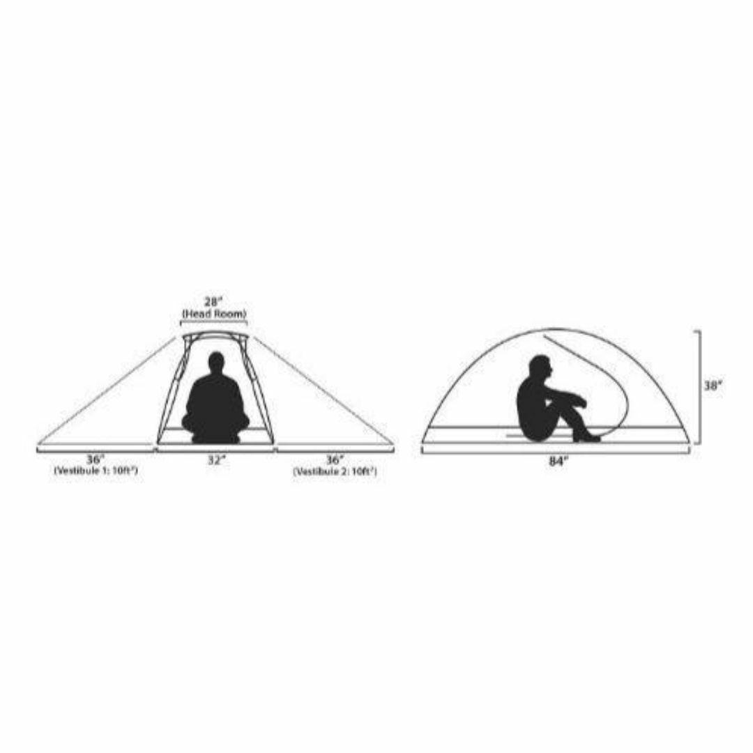 ❤️最安値 ✨海外❤️登山 キャンプ ライトファイター ✨1人用 価格改定済