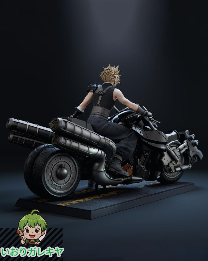 1/8　未塗装 未組立　フィギュア　ガレージキット　クラウド　FF