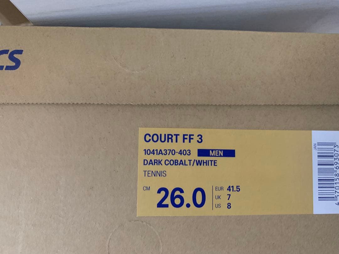 ASICS テニスシューズ コートFF3 AC 26cm