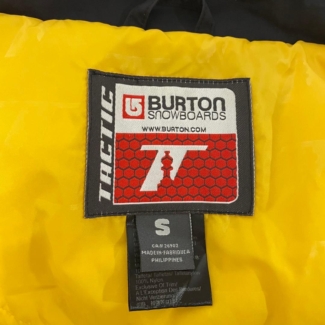 Burtonバートンスキーウェアスノーボードジャケットブルゾン紺ネイビー刺繍ロゴ