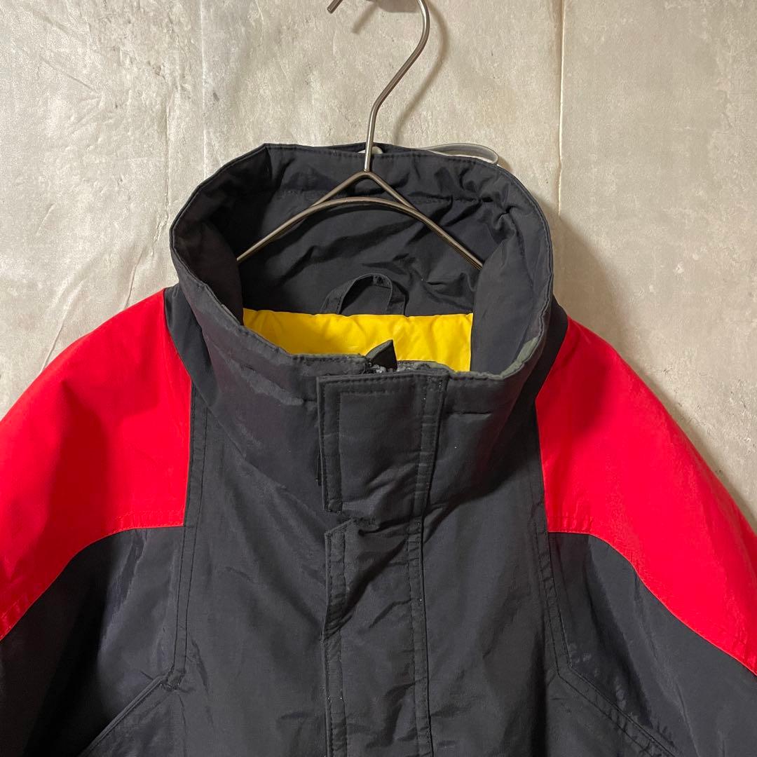 Burtonバートンスキーウェアスノーボードジャケットブルゾン紺ネイビー刺繍ロゴ