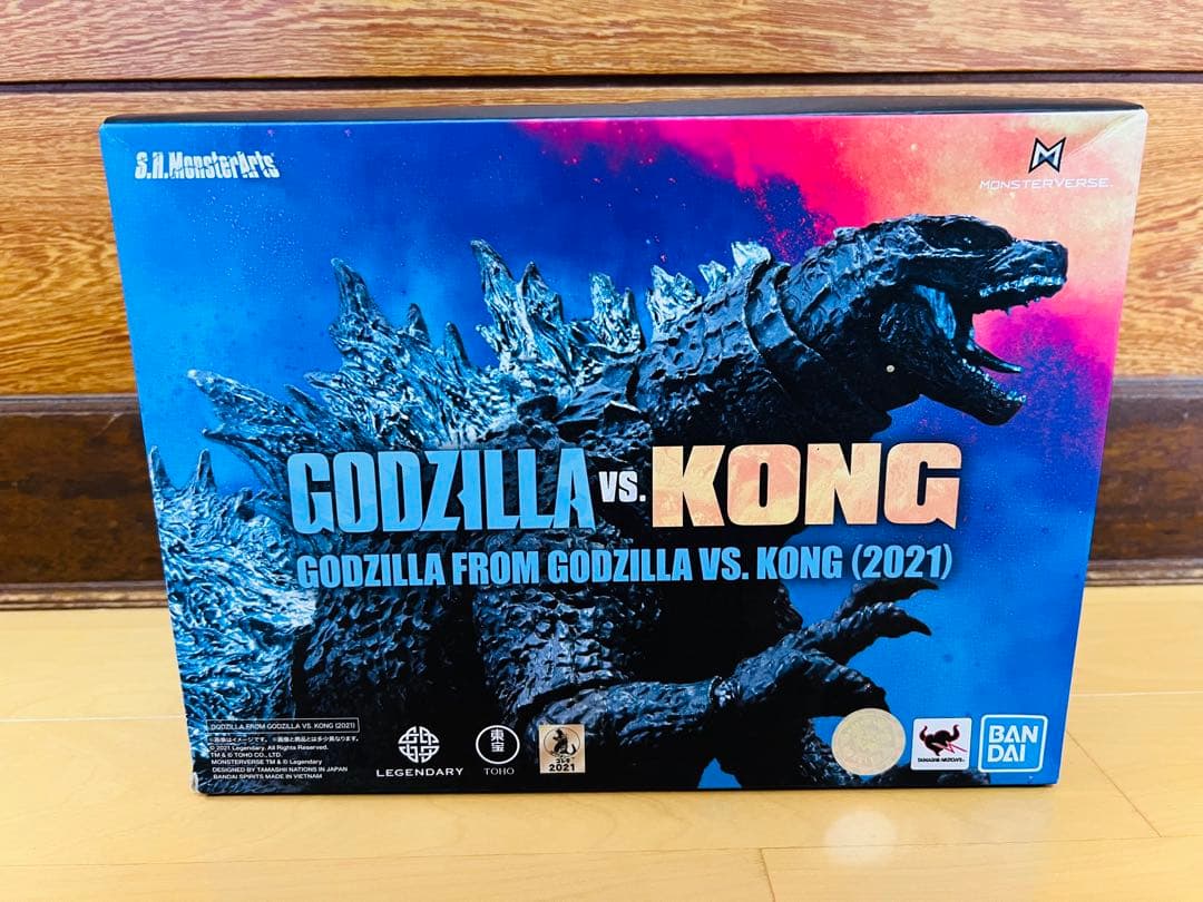 ゴジラ vs. コング (2021) ゴジラ　S.H.monster 新品未開封