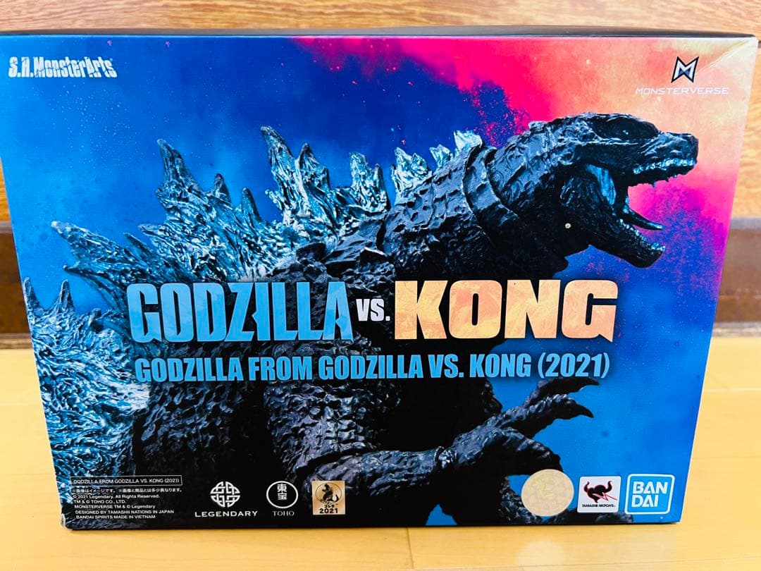 ゴジラ vs. コング (2021) ゴジラ　S.H.monster 新品未開封