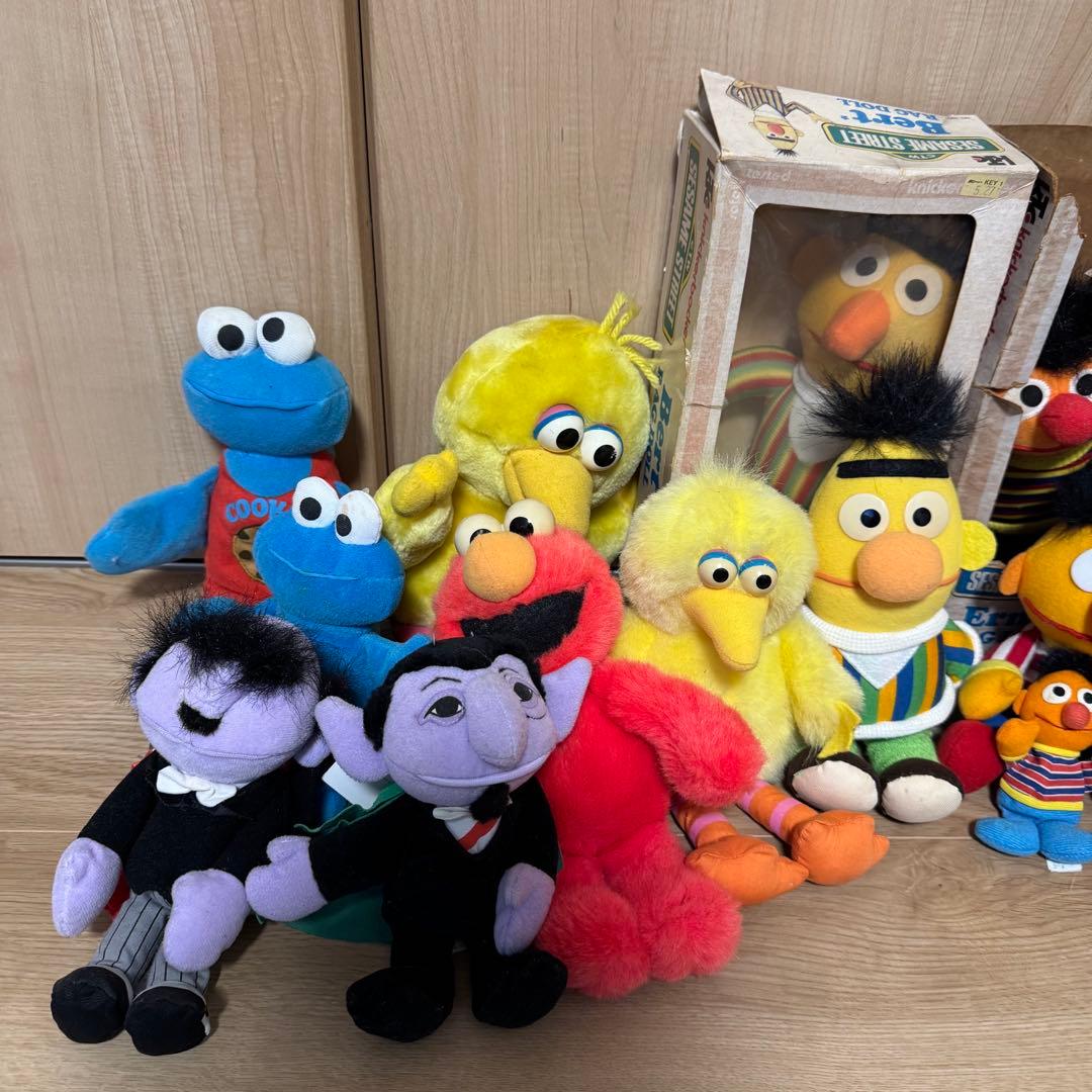 Vintage Sesame Street セサミストリート ぬいぐるみ