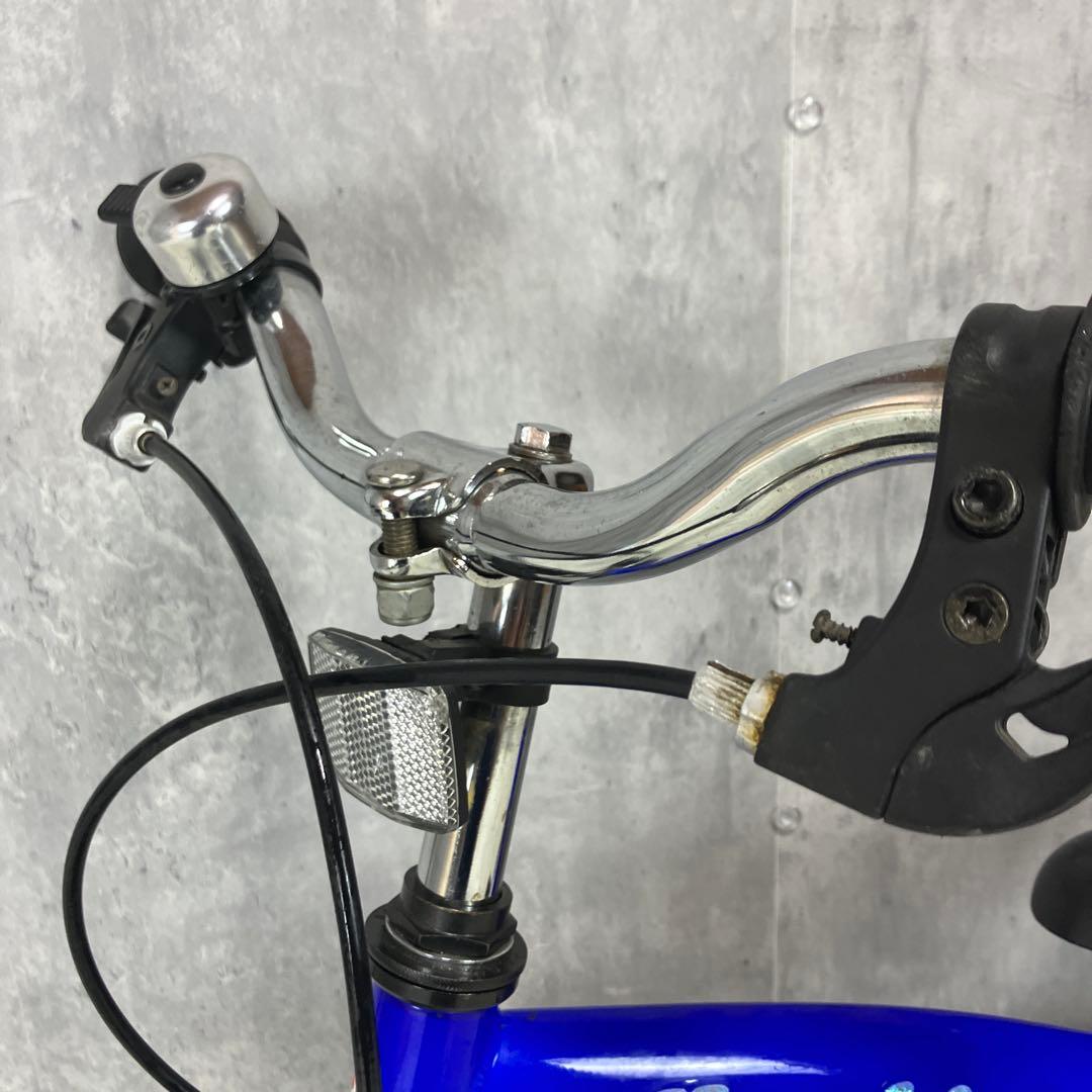 【極美品】へんしんバイク 12インチ 青 スタンド＆工具セット付