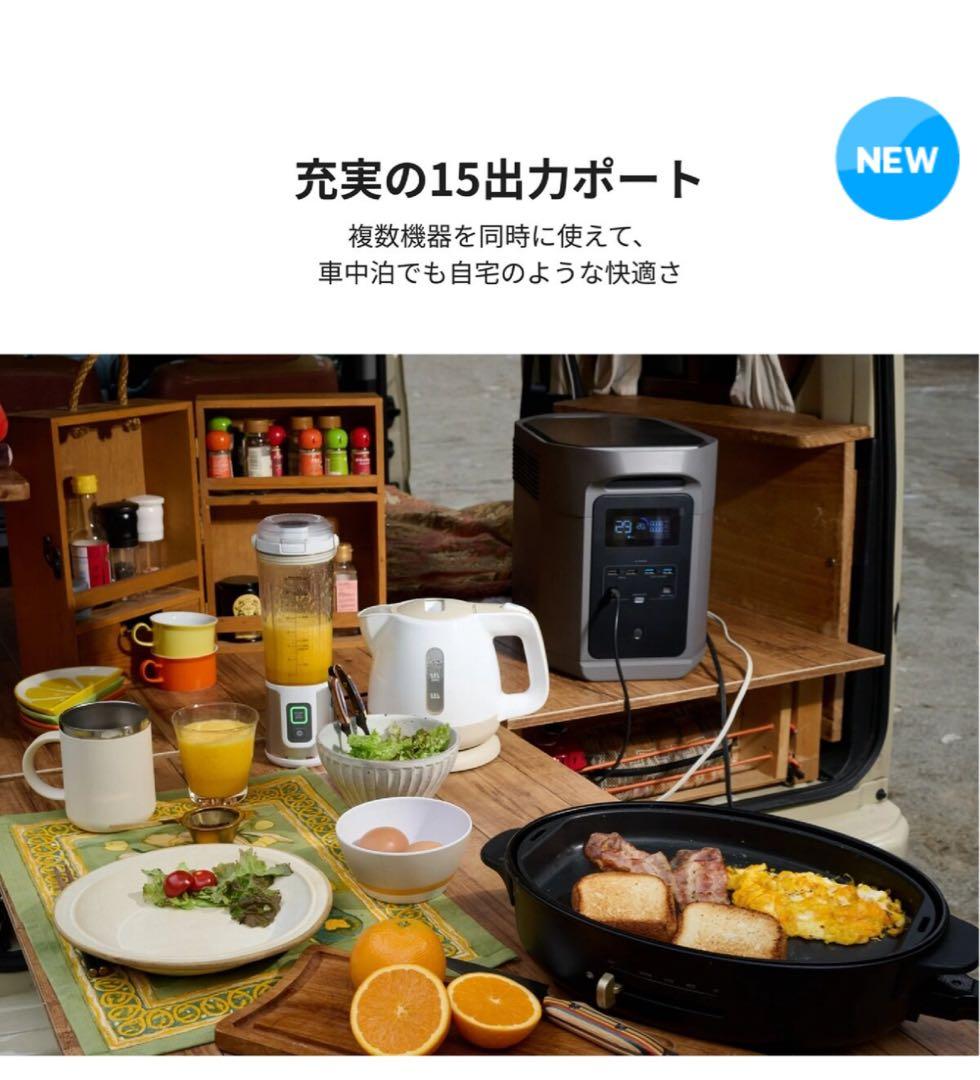 【新品】EcoFlow エコフロー DELTA 2 Max S デルタ2マックス