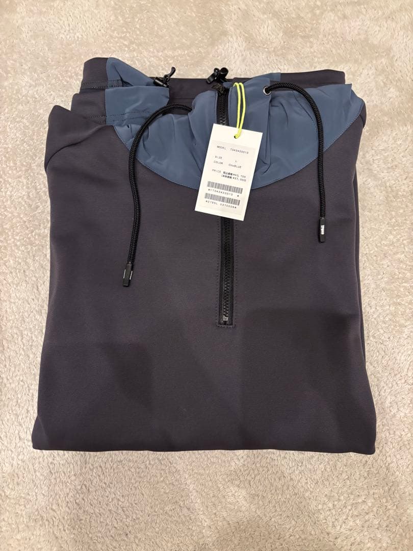 【新品タグ付き】tfw49 ハーフジップパーカー