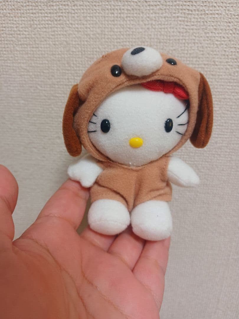 サンリオ　ハローキティ　十二支変身　戌年　マスコット　キーホルダー　1999年製