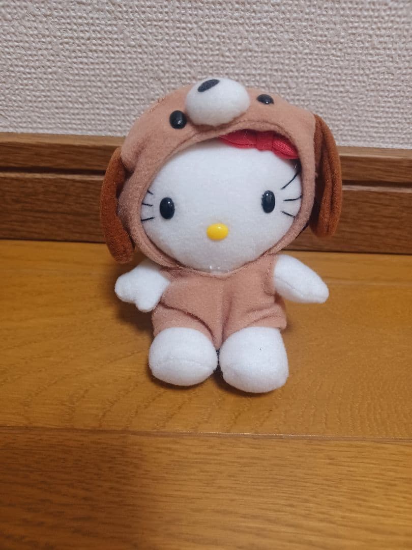 サンリオ　ハローキティ　十二支変身　戌年　マスコット　キーホルダー　1999年製