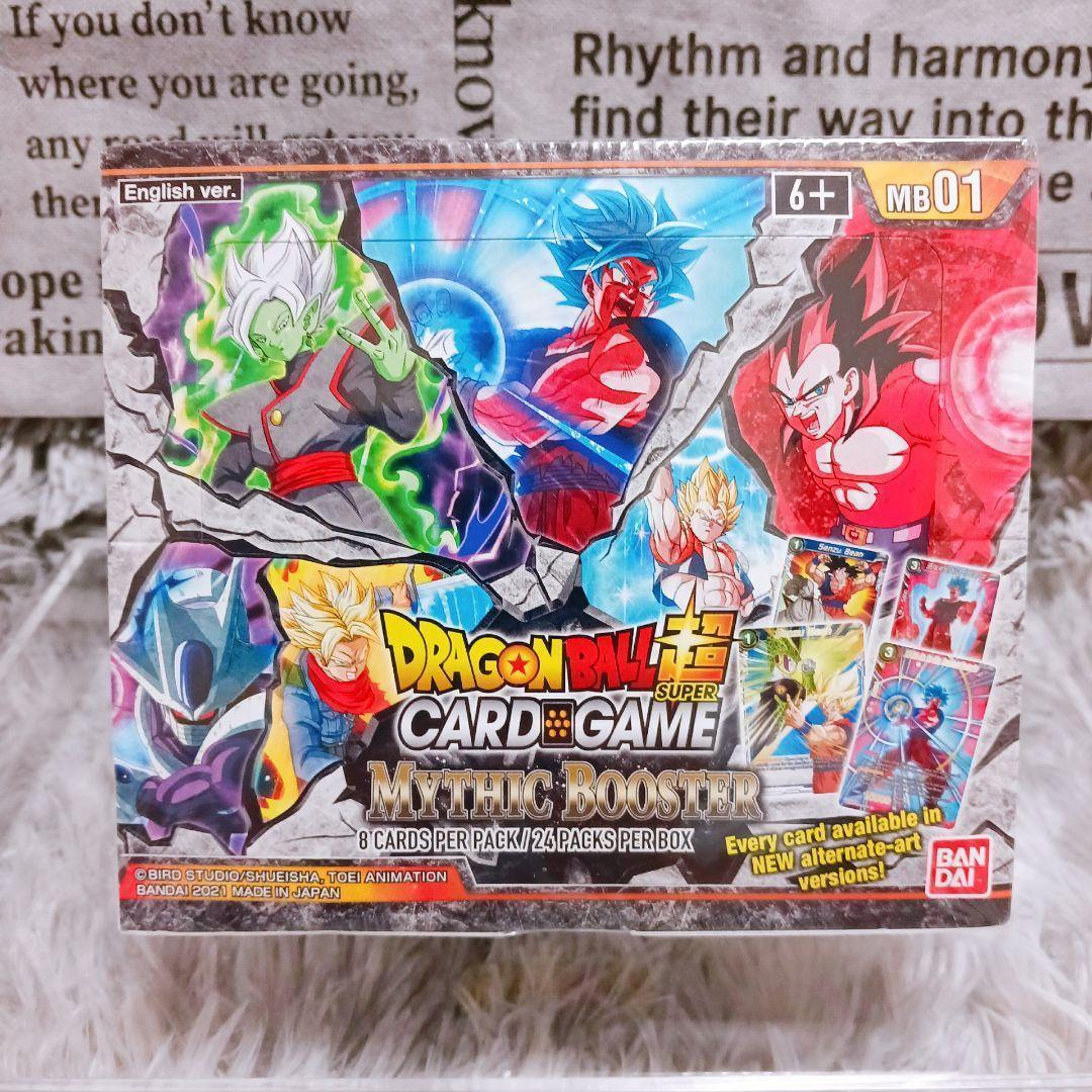 ✨海外限定✨ドラゴンボール 英語BOX Mythic Booster 未開封 ✨