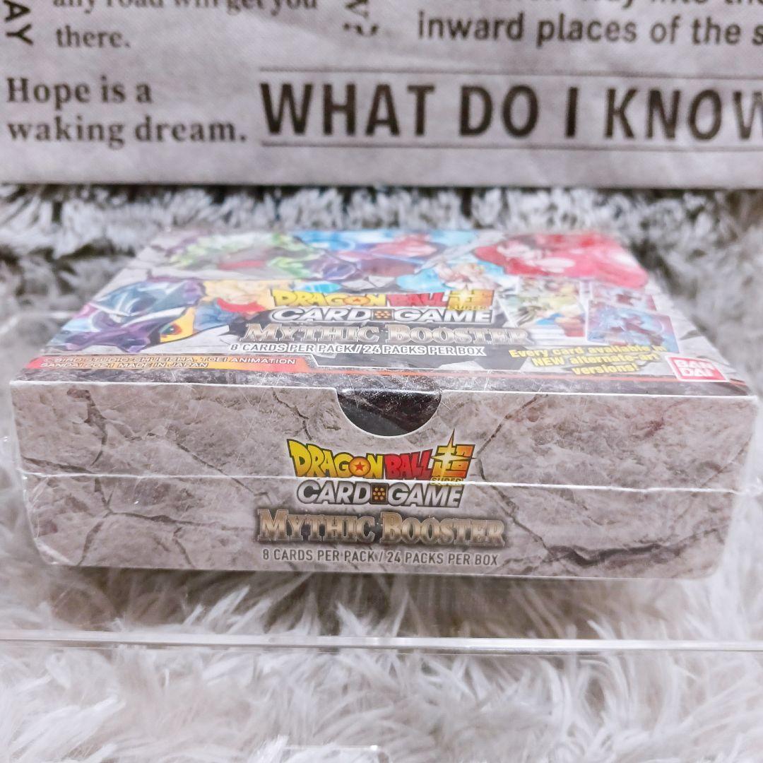 ✨海外限定✨ドラゴンボール 英語BOX Mythic Booster 未開封 ✨