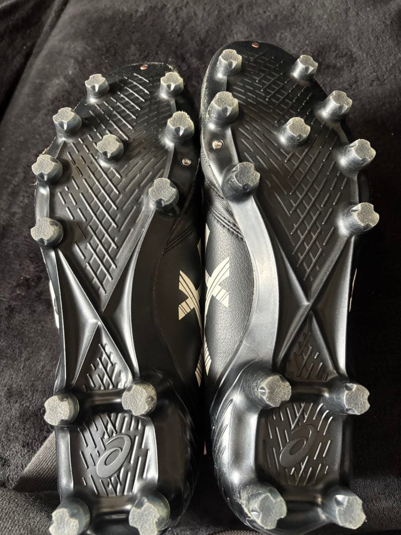 ASICS サッカーシューズ XFLY5ブラック スパイク