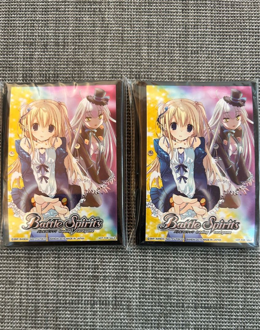 バトスピ　バトルスピリッツ　公式スリーブ　闇の導き手ルチル　光の導き手ラピス