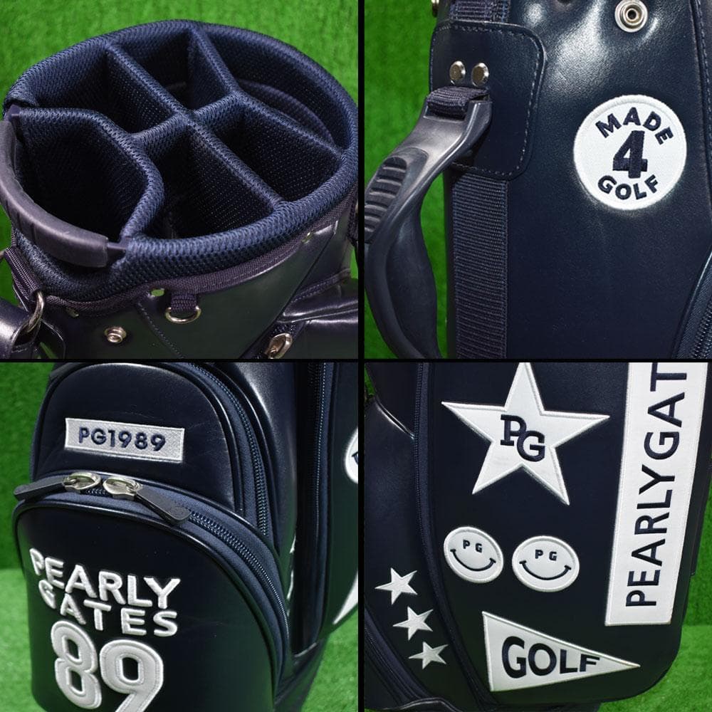PEARLY GATES/パーリーゲイツ ゴルフ キャディバッグ９型 超美品！