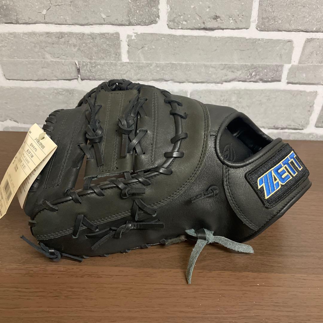 左投用　ZETT 野球 一塁手 ジュニア 少年軟式ファーストミット 松中モデル