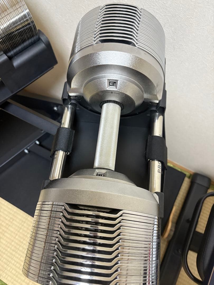 【セット販売・直接引き取り】ダンベル41.5kg×2・ベンチ・ゴムマット